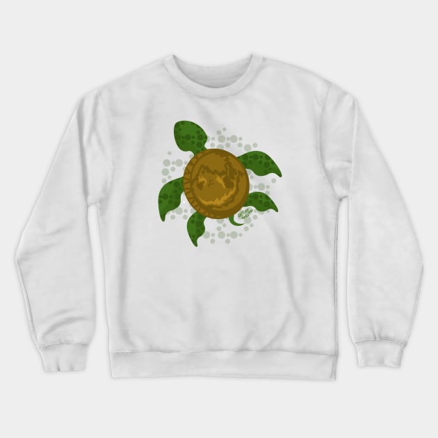 Mother Turtle Crewneck Sweatshirt by dinoneill